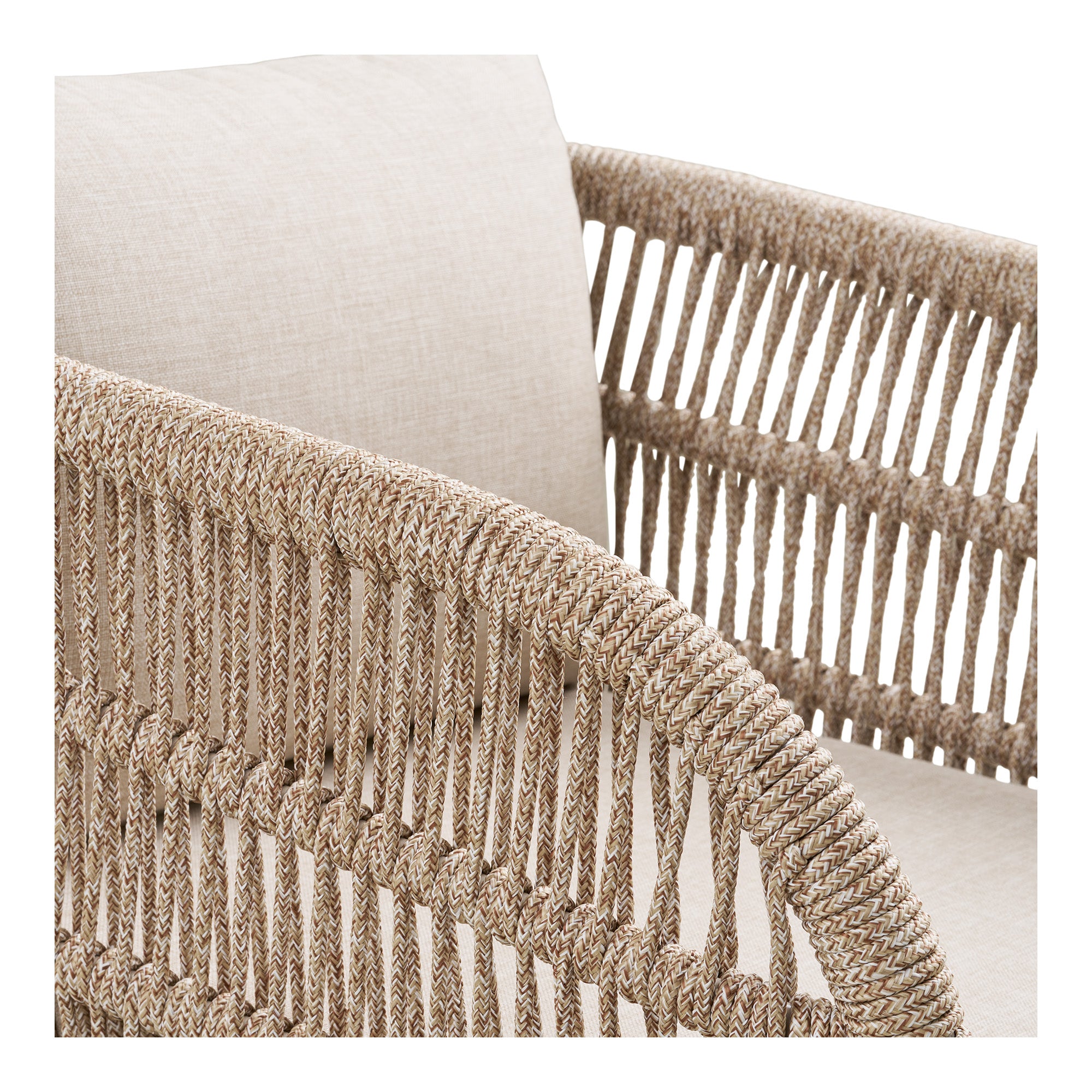 House Nordic, Terracina Tuinset, Acaciahout & Touw, Bruin/Beige